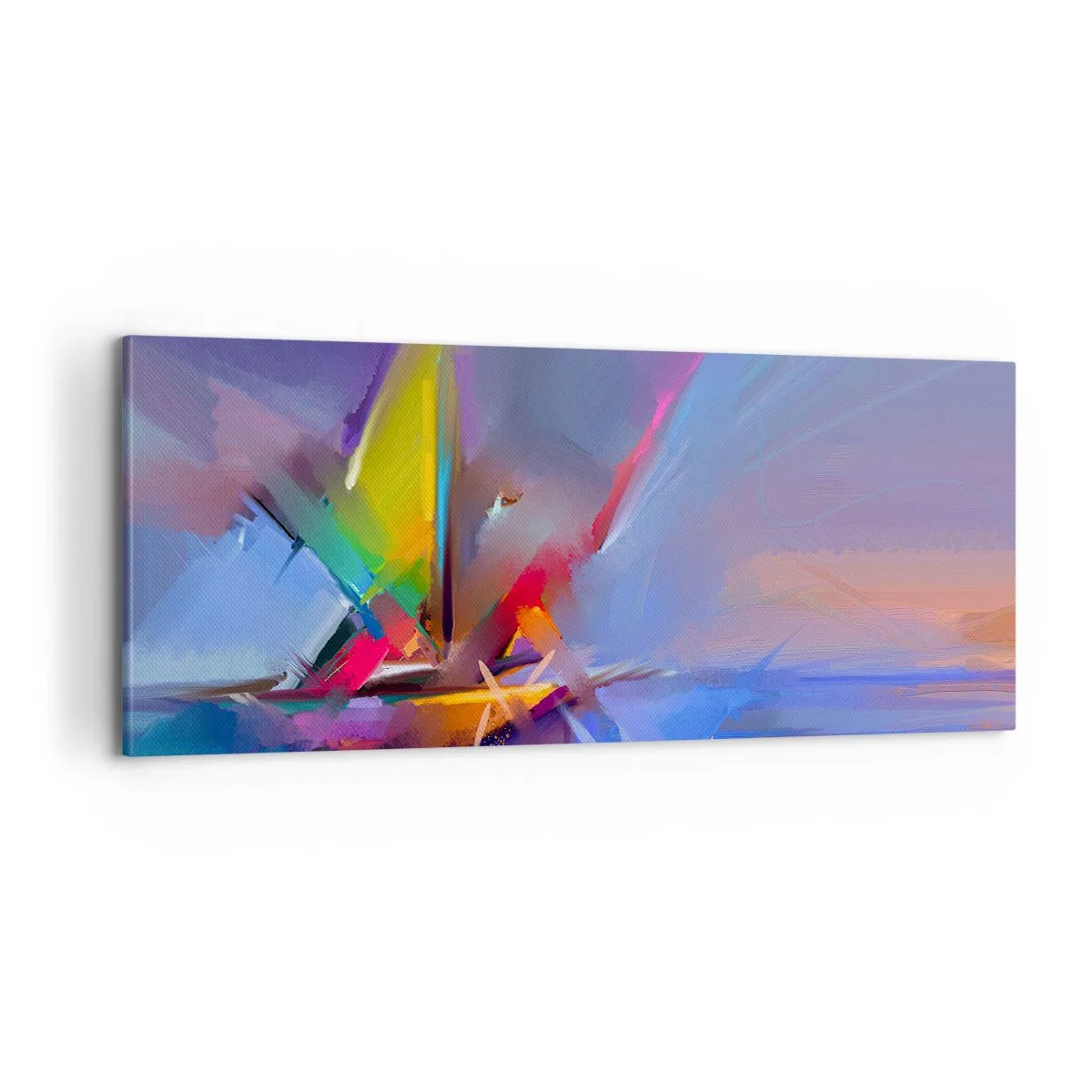 Obraz na plátne - Preletela ako vták - 100x40 cm