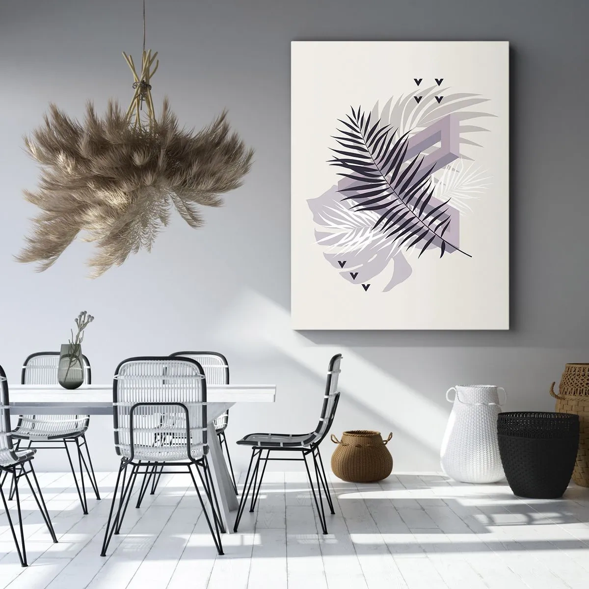 Obraz na plátne - Tieň tieňa - 80x120 cm