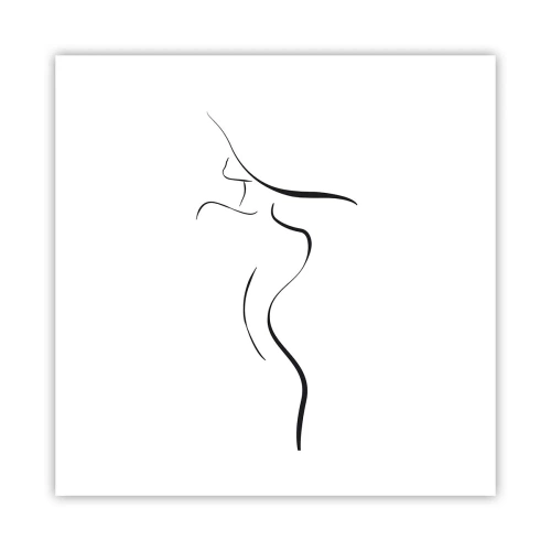 Plagát - Nepolapiteľná ako vlna - 60x60 cm