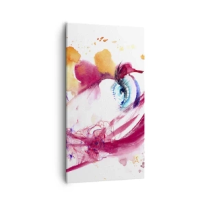 Obraz na plátne - V blízkosti svet rozkvitá - 55x100 cm