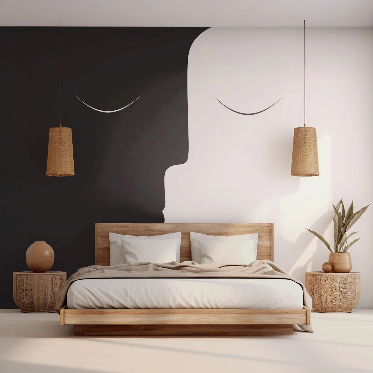 Fototapeta Premium Sand - Jednota protikladov - Ľudia, Pár, Kus - 350x256 cm