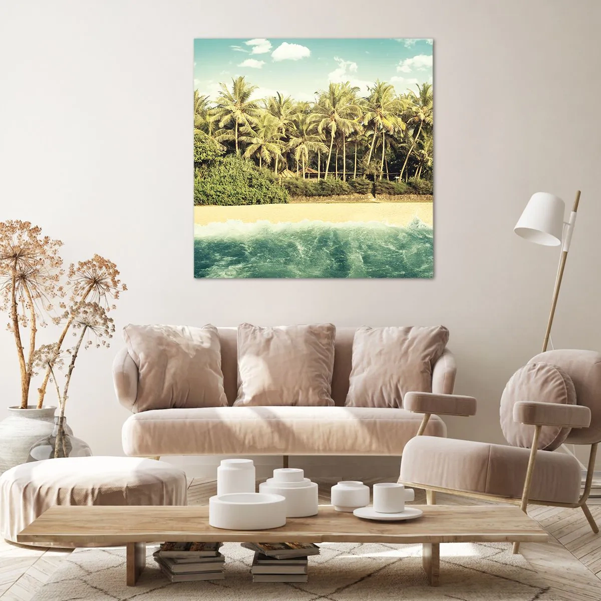 Obraz na plátne - Čo napríklad tu? - 70x70 cm