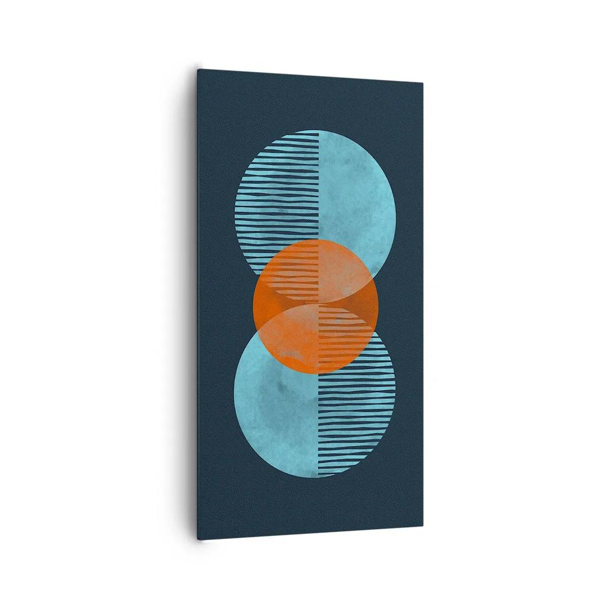 Obraz na plátne - Symetrická kompozícia - 65x120 cm