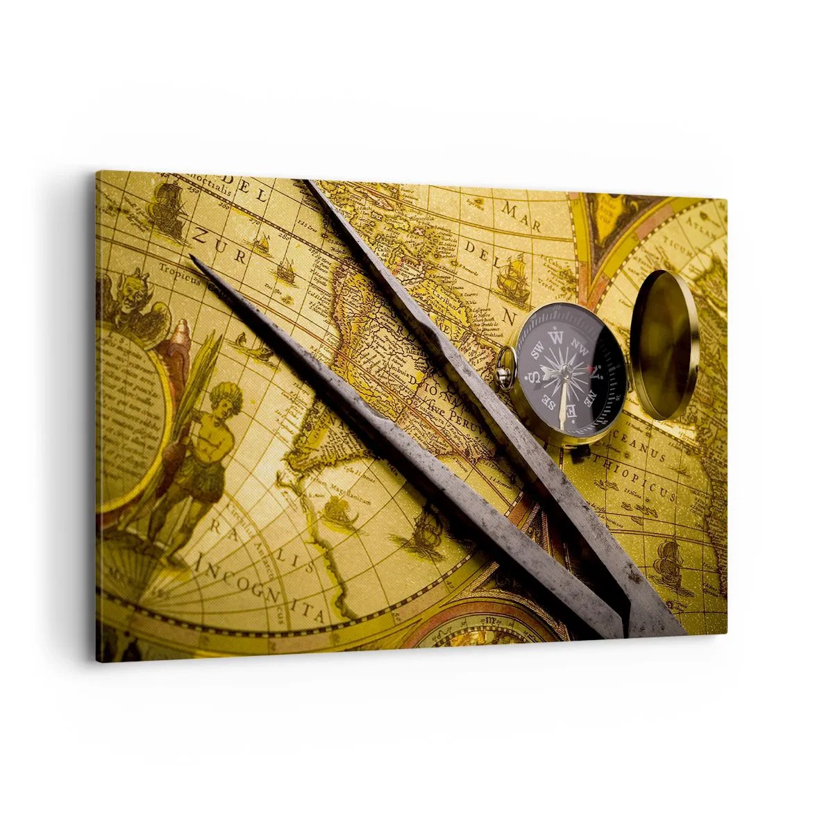 Obraz na plátne - Kde sú tie poklady? - 120x80 cm