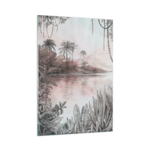Obraz na skle - Denník cestovateľa z 19. storočia - 50x70 cm