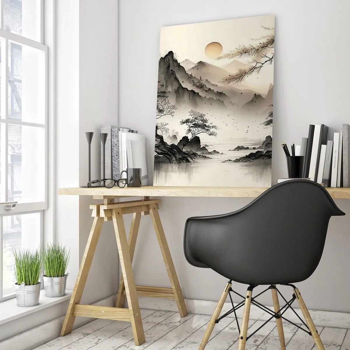 Obraz na skle - Jedinečné kúzlo orientu - 50x70 cm