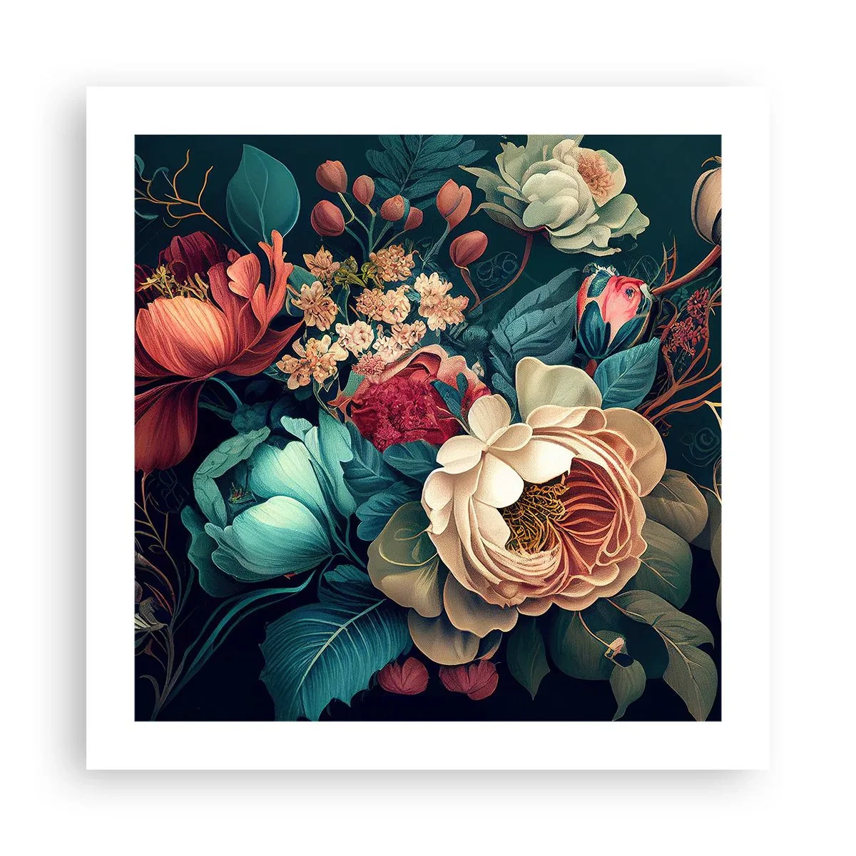 Plagát - Pôvab 19. storočia - 50x50 cm