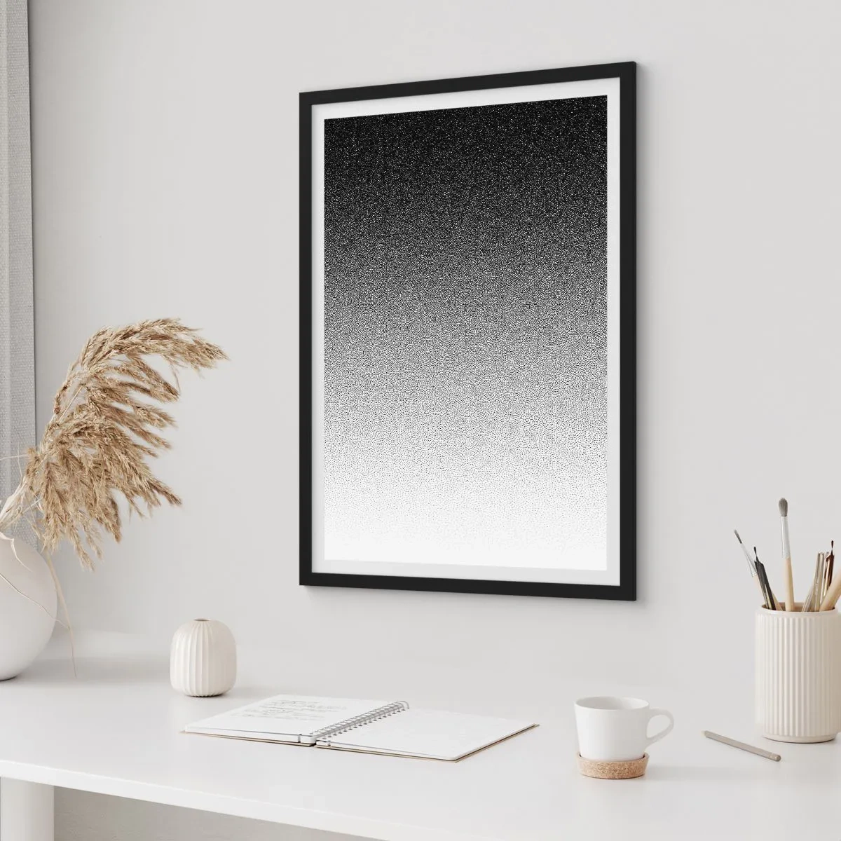 Plagát v čiernom ráme - Smerom ku svetlu - 61x91 cm