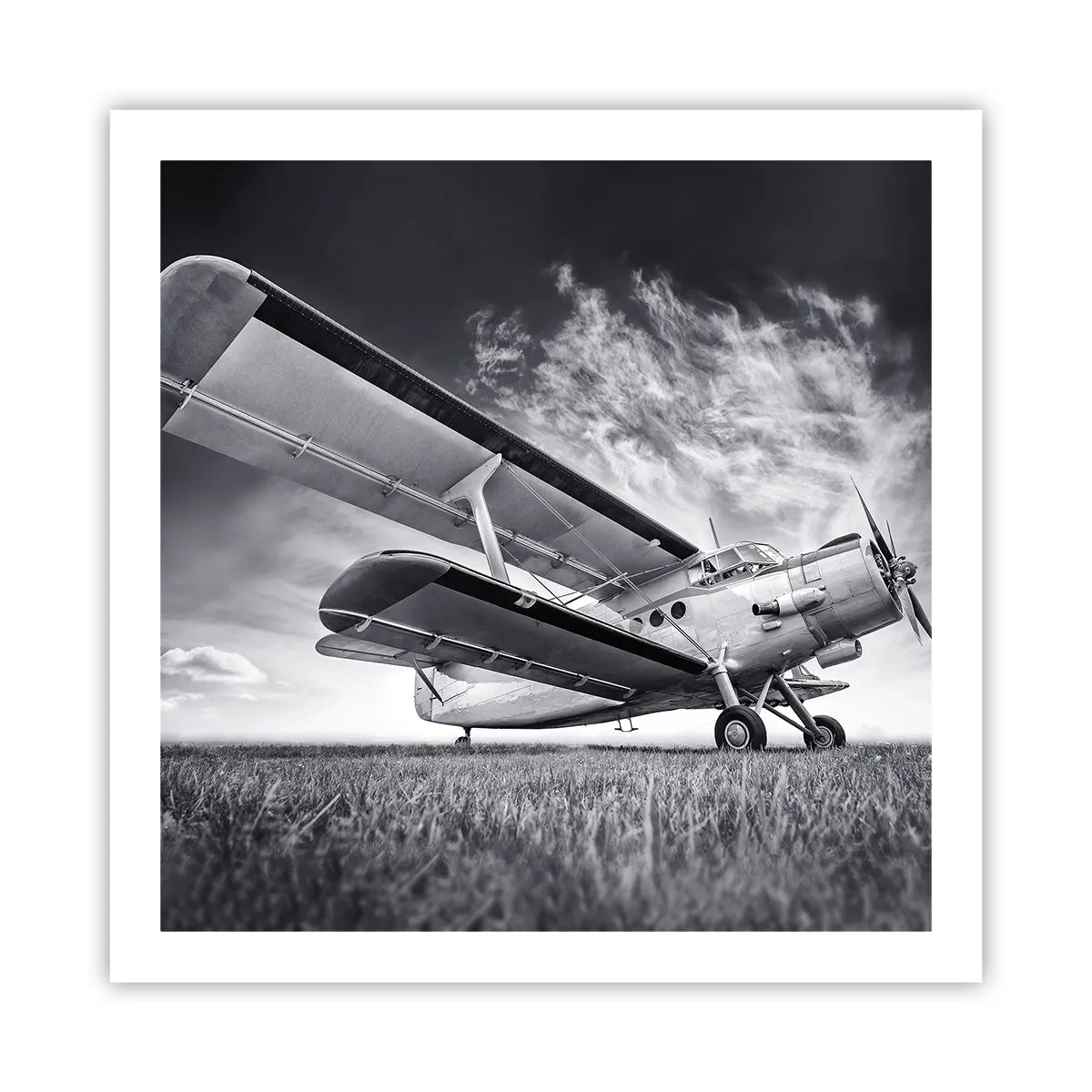 Plagát - Okrídlený pútnik - 60x60 cm