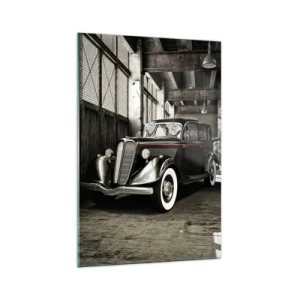 Obraz na skle - Nepominuteľná elegancia 30. rokov - 70x100 cm