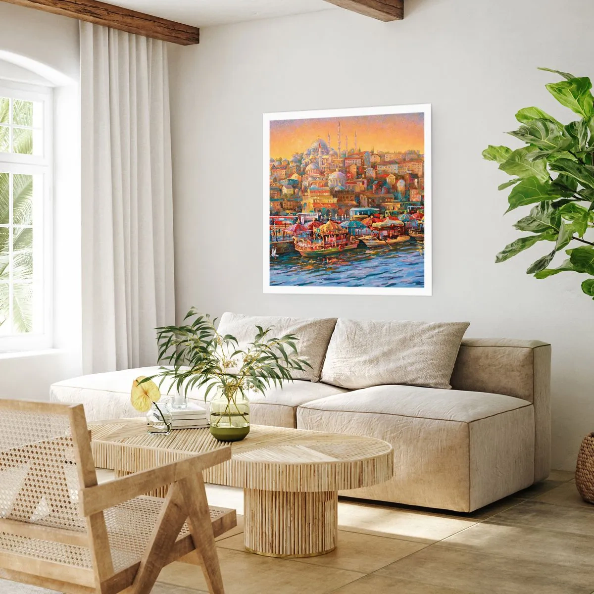 Plagát - Istanbulský príbeh - 40x40 cm