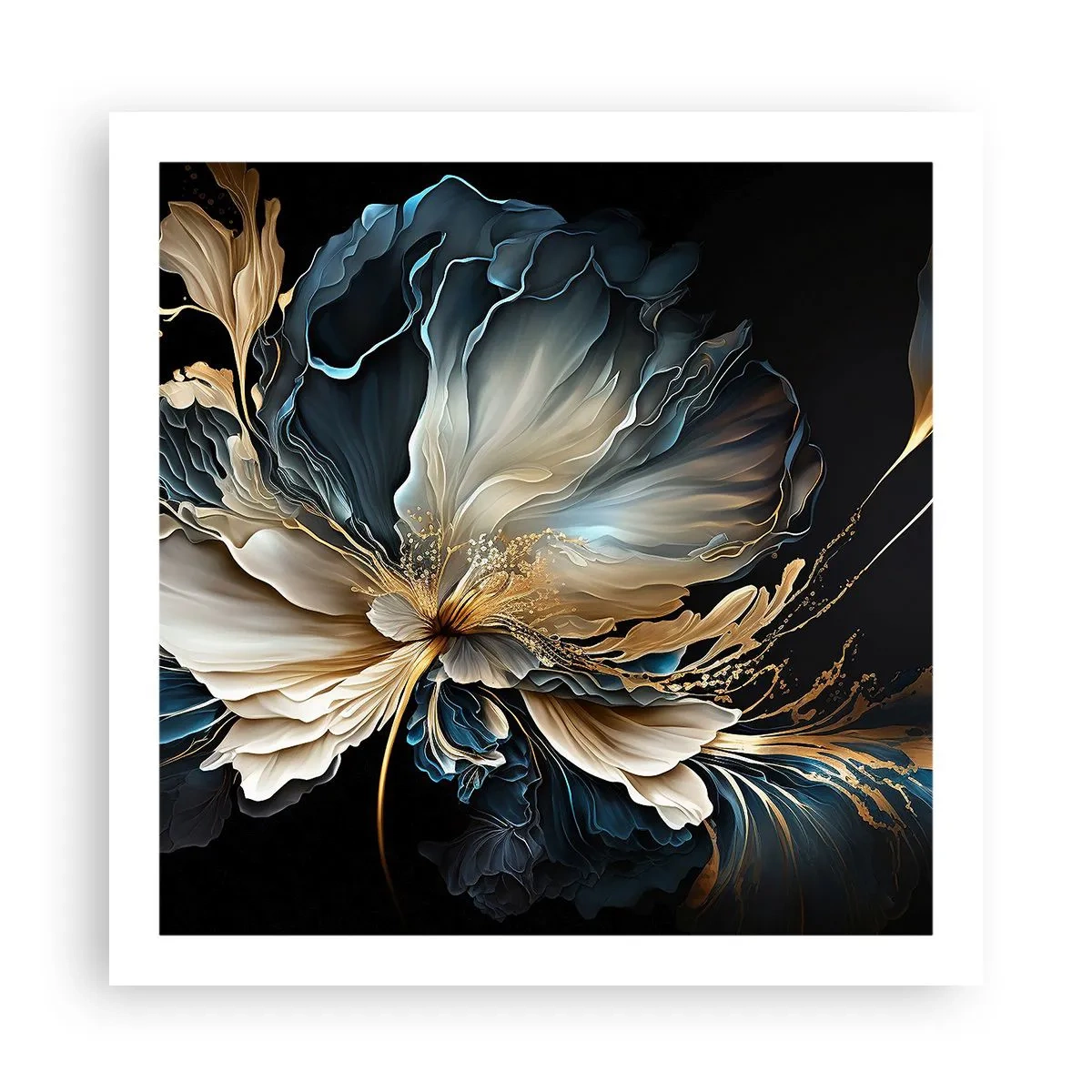 Plagát - Rozprávkový kvet papradia - 60x60 cm