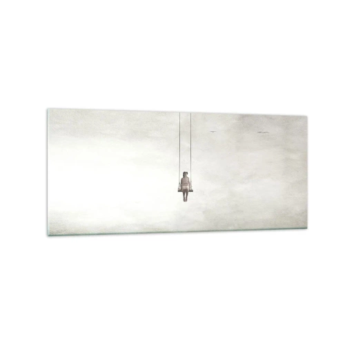 Obraz na skle - Dieťa v nás - 120x50 cm