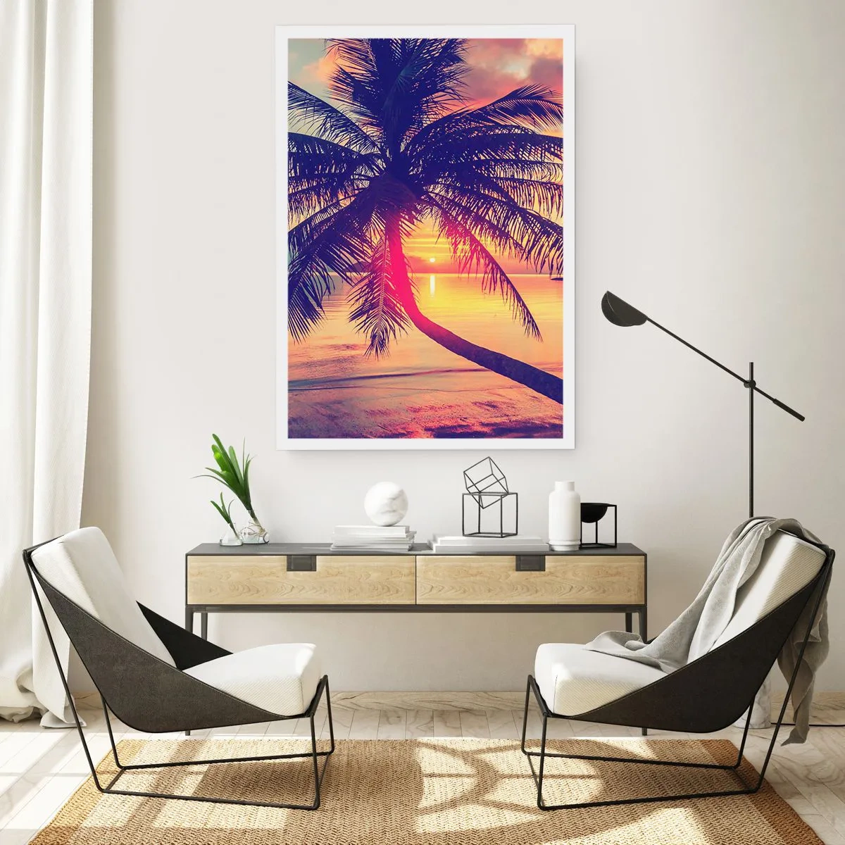 Plagát - Večer pod palmami - 70x100 cm