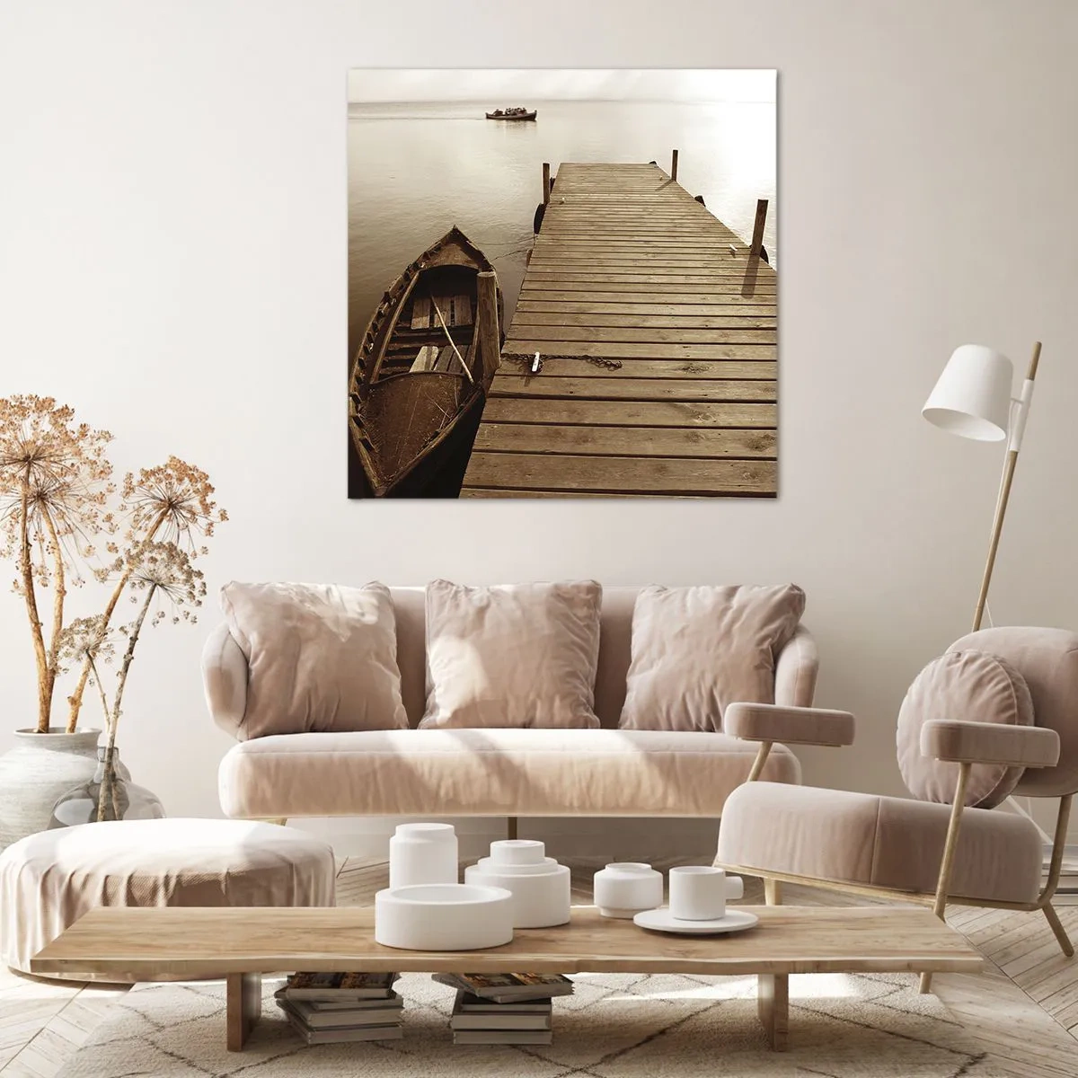 Obraz na plátne - Veľký pokoj - 70x70 cm