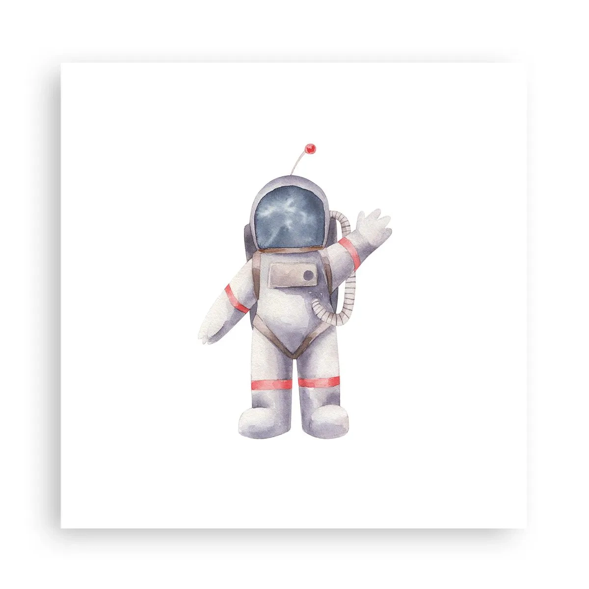 Plagát - Tak zatiaľ! - 30x30 cm