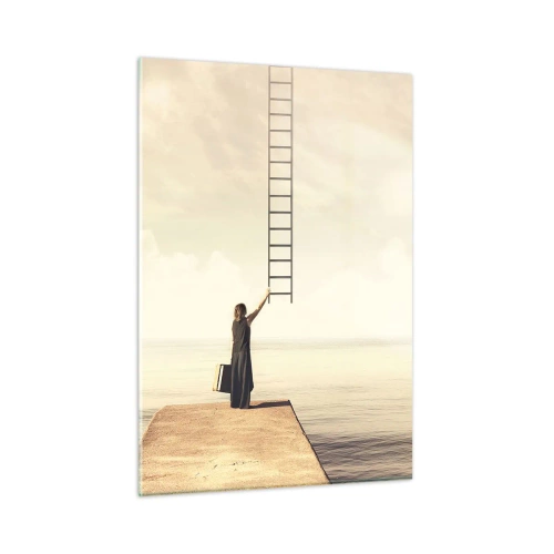 Obraz na skle - Magická cesta - 50x70 cm