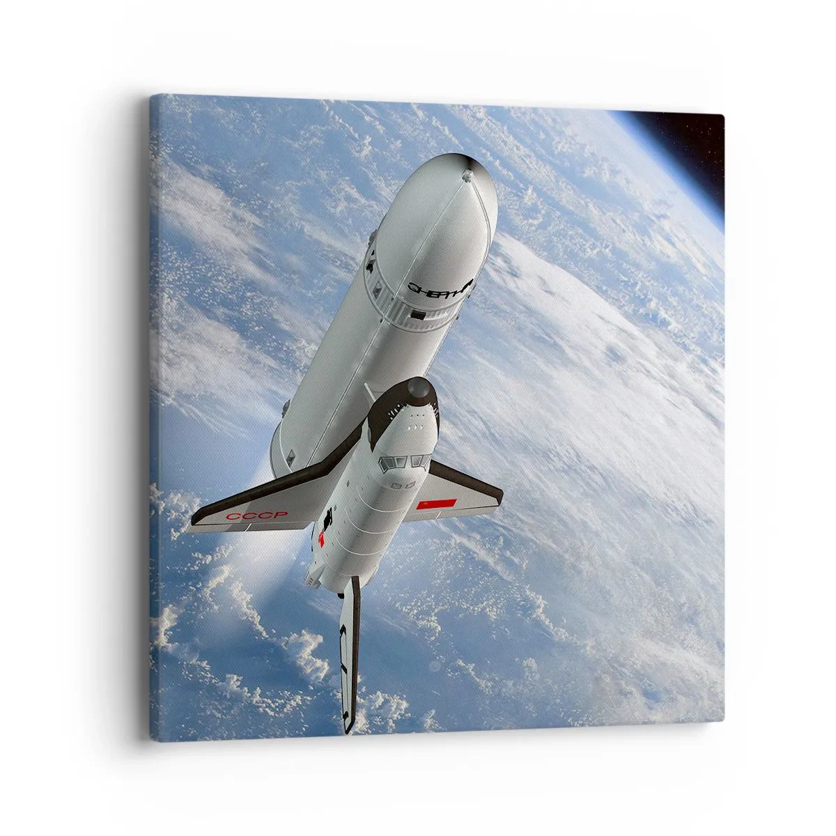 Obraz na plátne - Vesmírne nanebovstúpenie - 40x40 cm