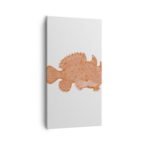 Obraz na plátne - A nakoniec ryba - 55x100 cm