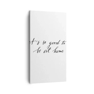 Obraz na plátne - Celá pravda - 45x80 cm