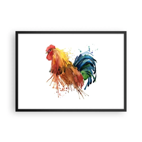 Plagát v čiernom ráme - Kráľovský šat, kráľovská pýcha - 70x50 cm