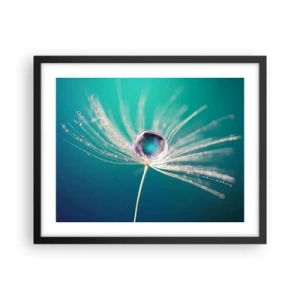 Plagát v čiernom ráme - Mystický okamih - 50x40 cm