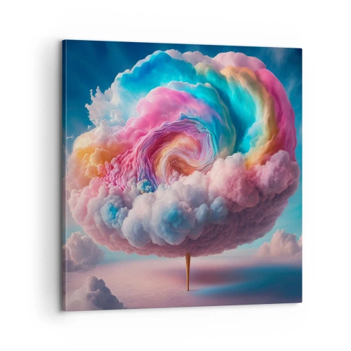Obraz na plátne - Sen o zábavnom parku - 60x60 cm