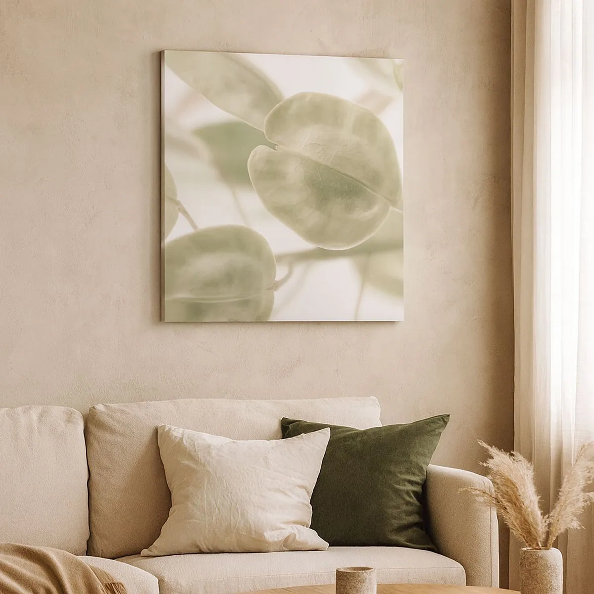 Obraz na plátne - Na začiatku bolo lístie… - 30x30 cm