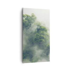 Obraz na plátne - Zahalené hmlou - 55x100 cm