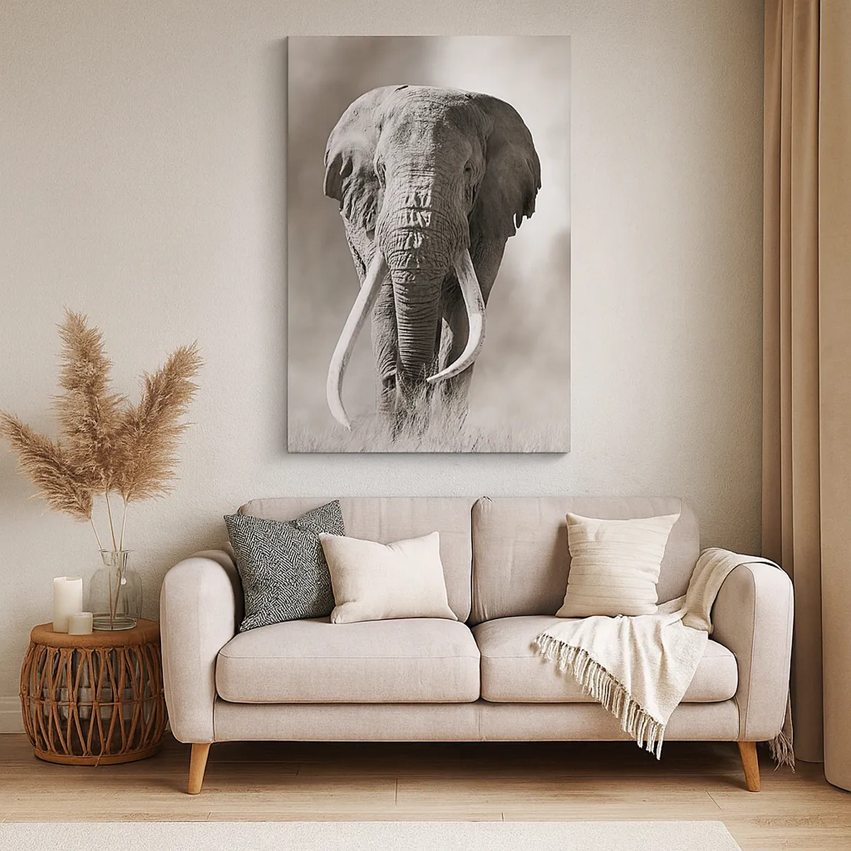 Obraz na plátne - Africký patriarcha - 50x70 cm