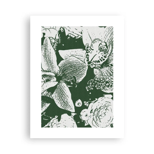 Plagát - Kytica – svet zelene - 30x40 cm