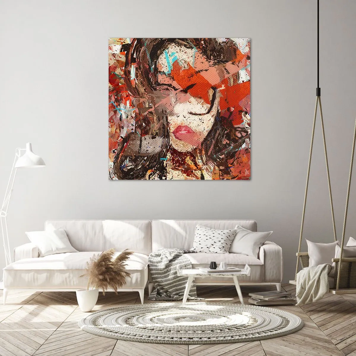 Obraz na plátne - Aká si skutočne nikto nevie - 60x60 cm