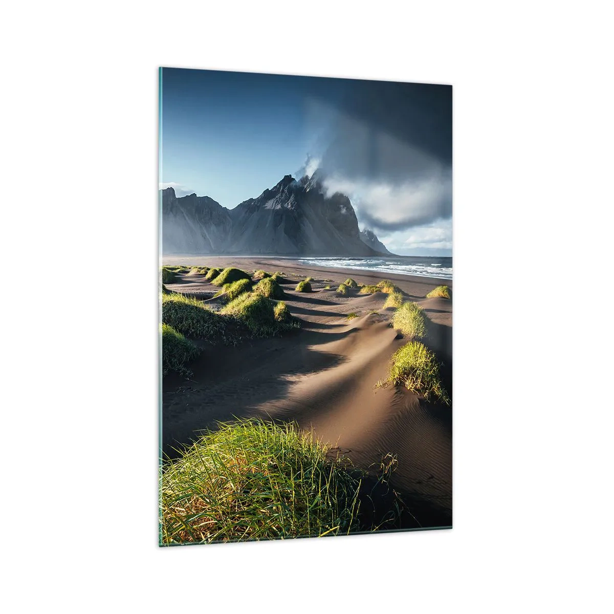 Obraz na skle - Harmónia živlov - 70x100 cm