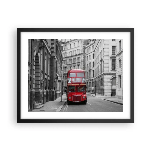 Plagát v čiernom ráme - Všednosť nemusí byť šedá - 50x40 cm