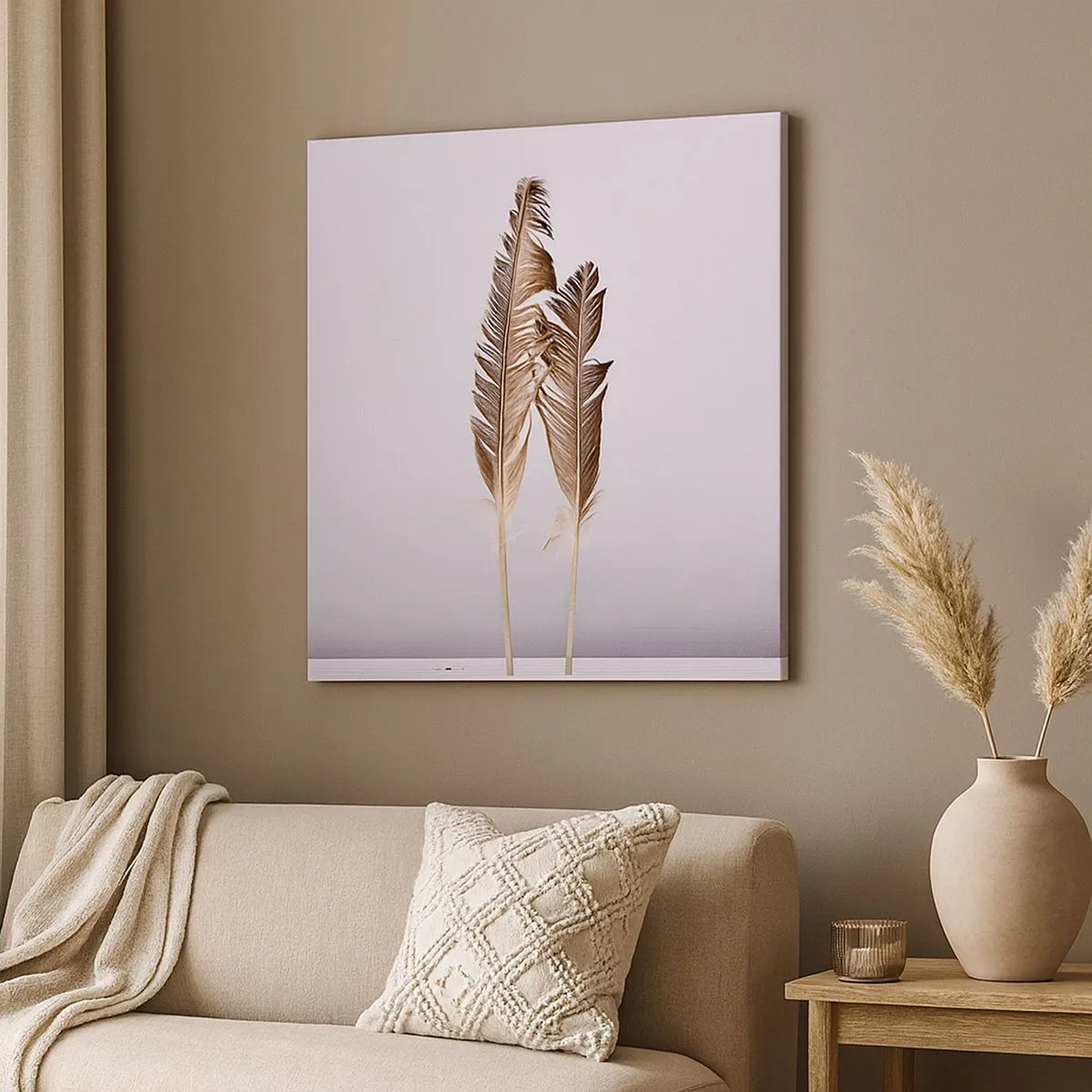 Obraz na plátne - Proti ničote - 30x30 cm