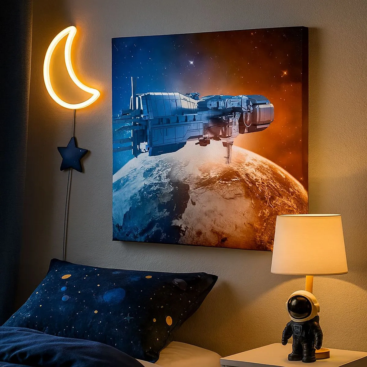 Obraz na plátne - Pozorný pozorovateľ - 30x30 cm