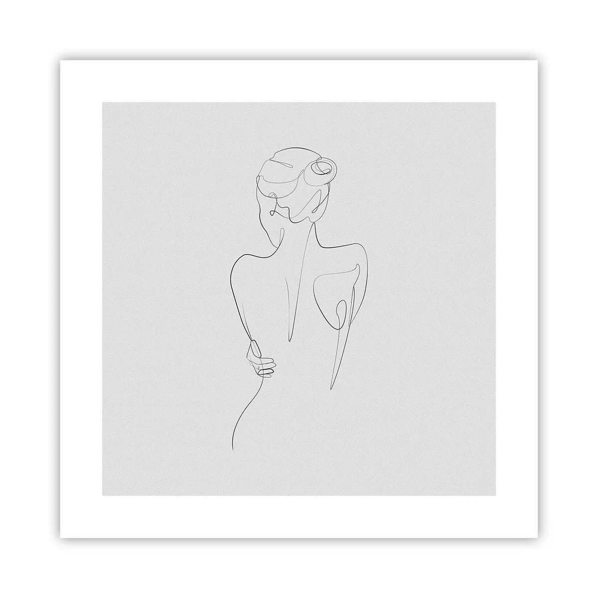 Plagát - Hudba tela - 40x40 cm