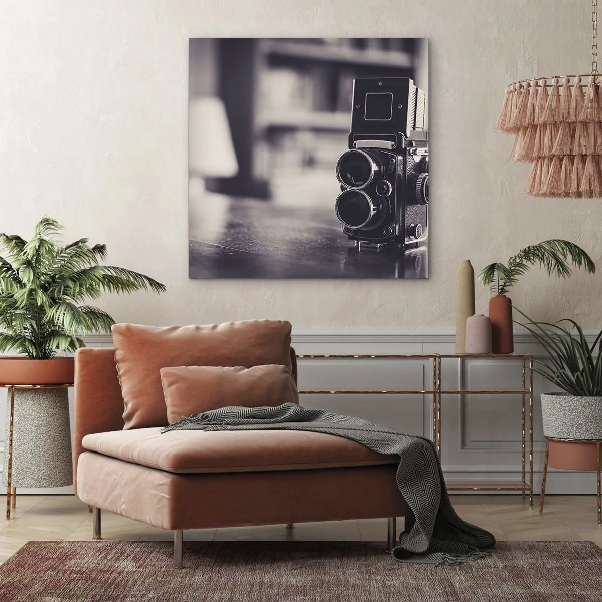 Obraz na plátne - Kúzlo starej fotografie - 30x30 cm