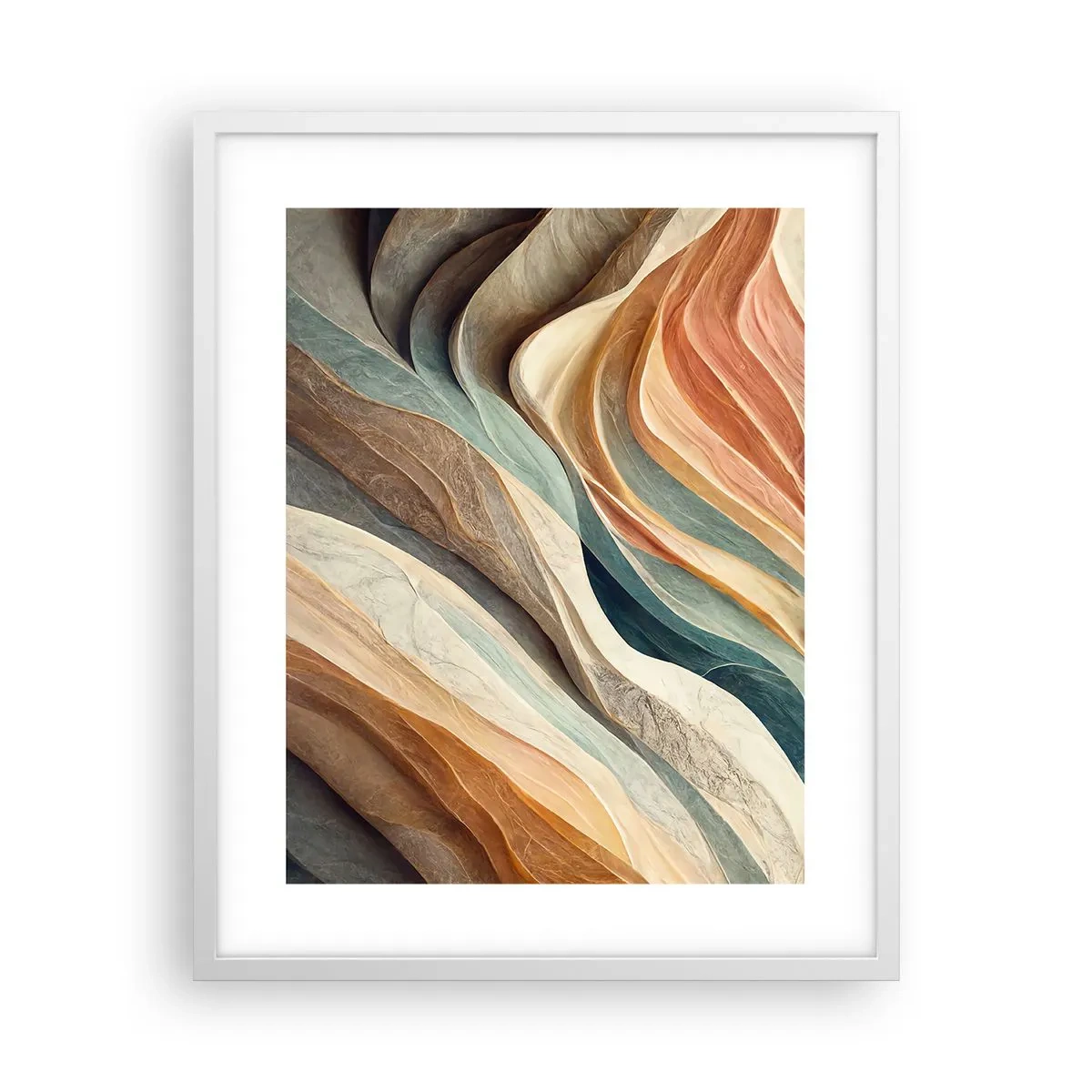 Plagát v bielom ráme - Okamih pred zmenou - 40x50 cm