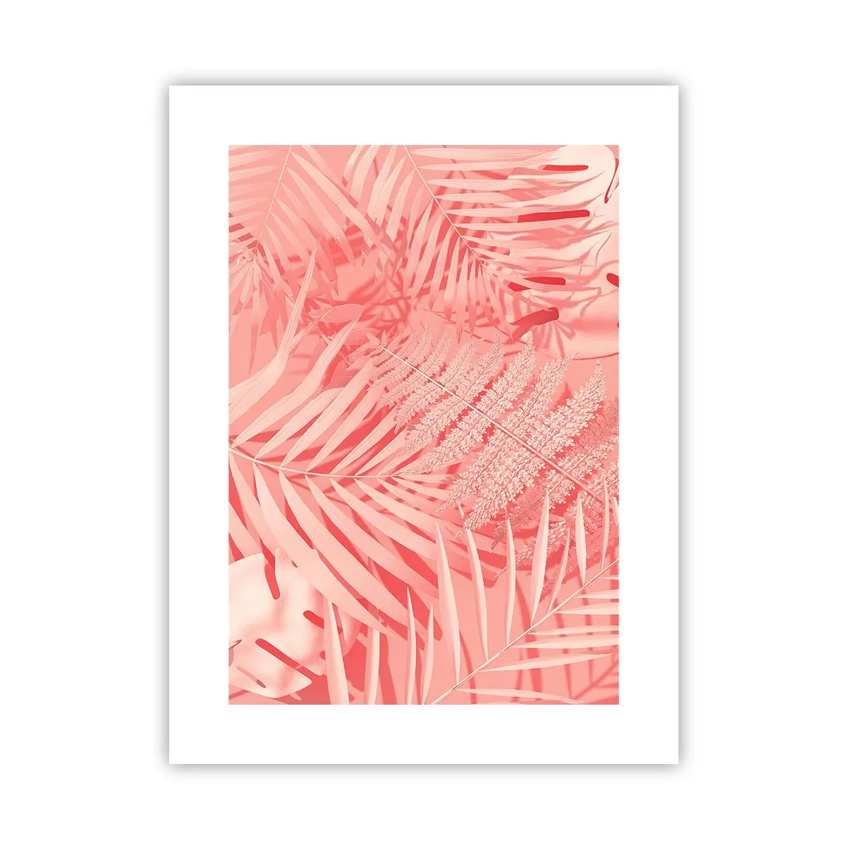 Plagát - Ružový koncept - 30x40 cm