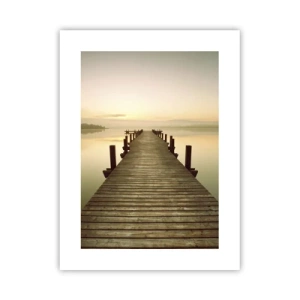 Plagát - Úsvit, svitanie, svetlo - 30x40 cm