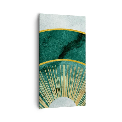 Obraz na plátne - Iná slnečná sústava - 55x100 cm