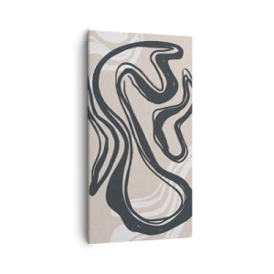 Obraz na plátne - Znásobená expresia - 55x100 cm