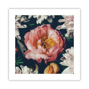 Plagát - S barokovým prepychom - 40x40 cm