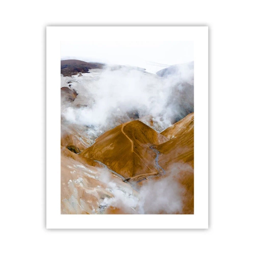 Plagát - Drsná krása Islandu - 40x50 cm