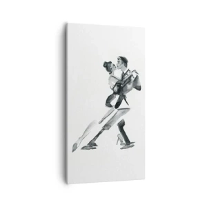 Obraz na plátne - V jednom rytme - 55x100 cm