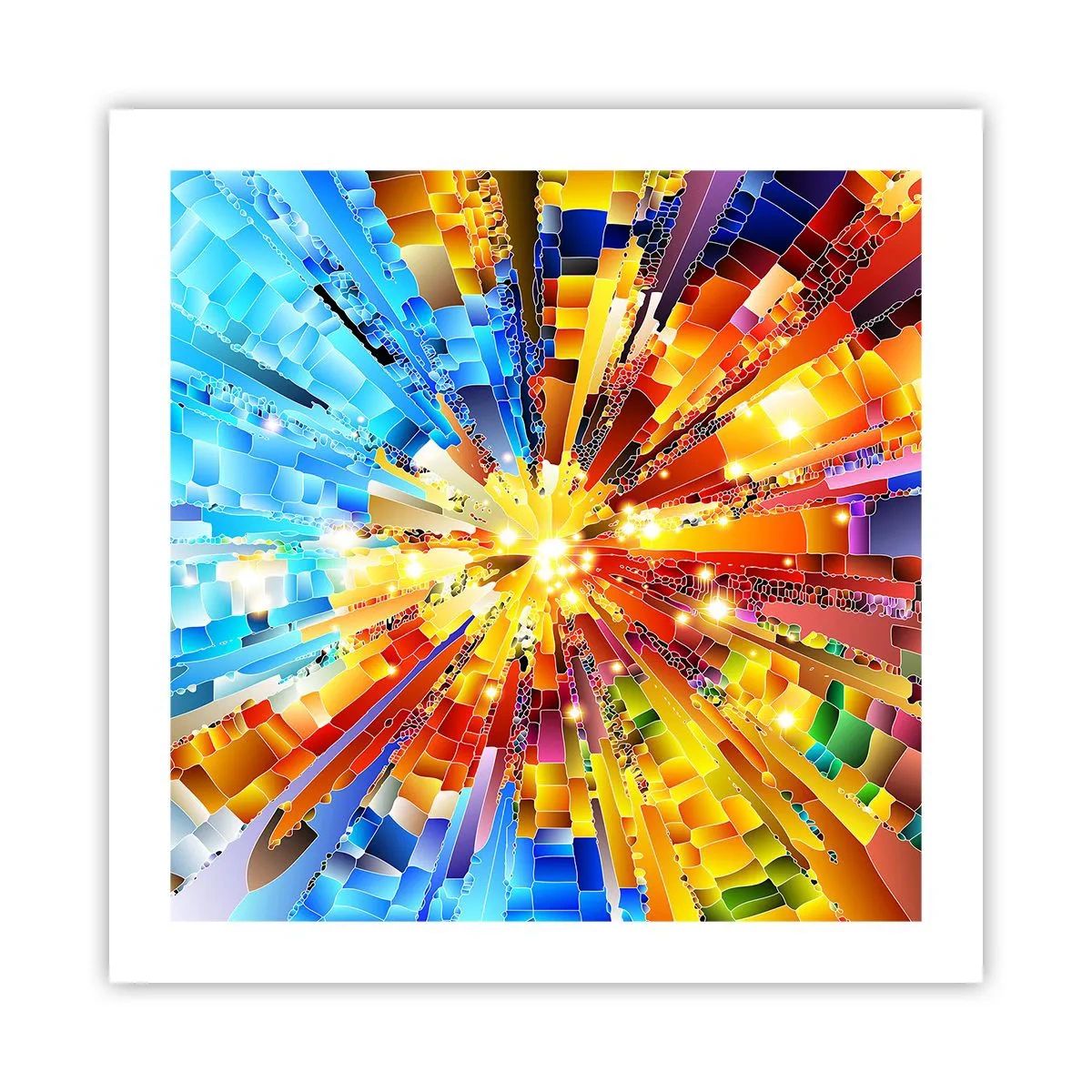 Plagát - In medias res - 50x50 cm