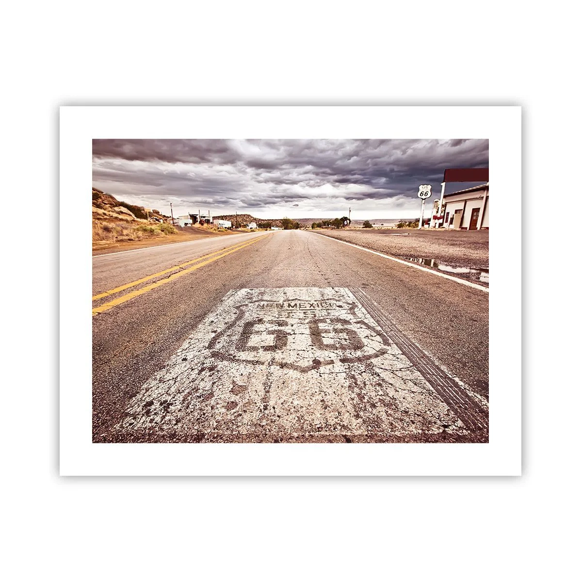Plagát - Mother Road - americká legenda - 50x40 cm