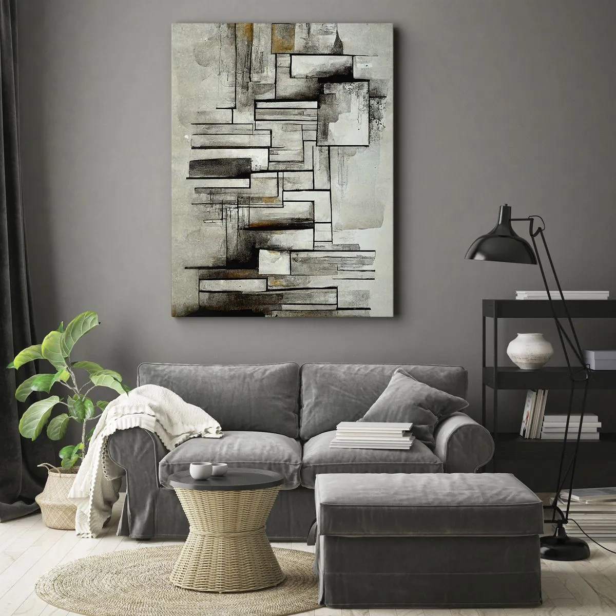 Obraz na plátne - Sila jednoduchosti - 70x100 cm
