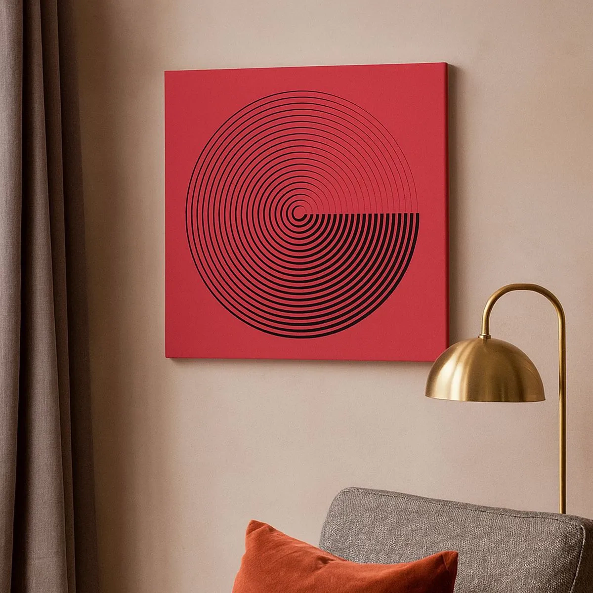 Obraz na plátne - Kruhový pohyb - 30x30 cm